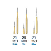 SS White Carbide Trimming & Finishing Burs - CFT Shaped