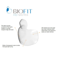 Bioclear Biofit HD Posterior Refill Packs - Matrix System For Posterior Class II Restorations