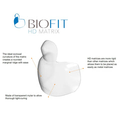 Bioclear Biofit HD Posterior Refill Packs - Matrix System For Posterior Class II Restorations