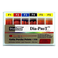 DiaDent - ProT - mm Marked Gutta Percha Points (GP Points)