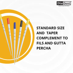 DiaDent PaperPoints 6% Taper - An absorbent paper points