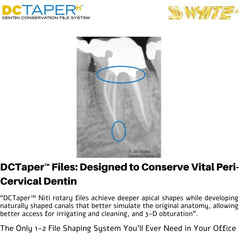 SS White DCTaper™H - Starter Pack - Dentin Conservation Rotary Files System