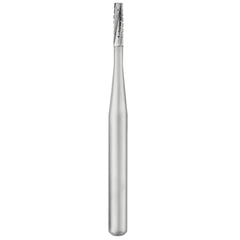 SS White Carbide Bur - Straight - Flat End - Crosscut