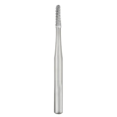 SS White Carbide Burs - Straight - Round End - Cross Cut Fissure