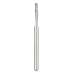 SS White Carbide Burs - Straight - Round End - Cross Cut Fissure