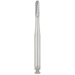SS White Carbide Burs - Straight - Round End - Cross Cut Fissure