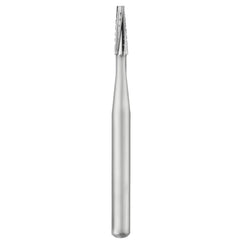 SS White Carbide Burs - Tapered - Flat End - Crosscut