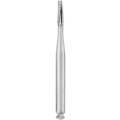 SS White Carbide Burs - Tapered - Flat End - Crosscut