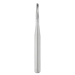 SS White Carbide Burs - Tapered - Round End - Plain