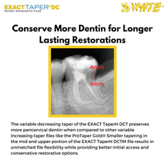 SS White EXACTTaperH DC™ - Next Generation of Minimally Invasive Rotary NiTi Files