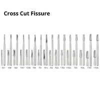 SS White Oral Surgery Carbide Burs - Cross Cut Fissure