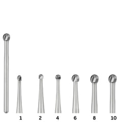 SS White Oral surgery Carbide Burs - Round