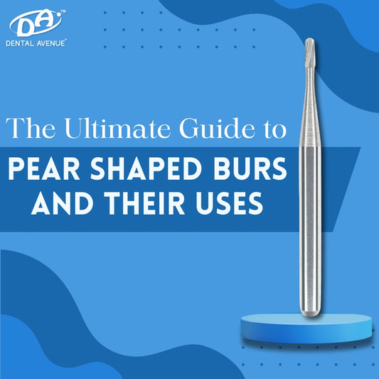 Blog about guide to pear shaped burs and their uses