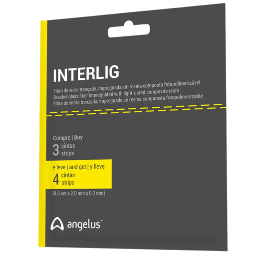 Angelus Interlig - Braided Glass Fiber impregnated with light-cured composite resin