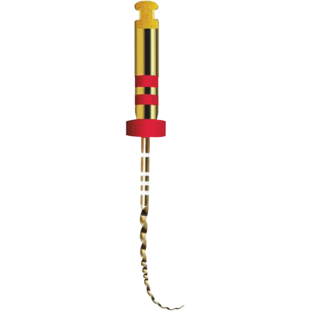 Avue Aurum - Gold Heat Treated Rotary File System - Pack of 6