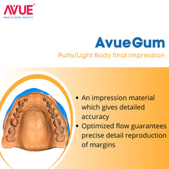 AVUE AvueGum Putty/Light Body - Addition Silicone Impression Material