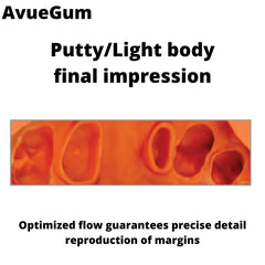 AVUE AvueGum Putty/Light Body - Addition Silicone Impression Material