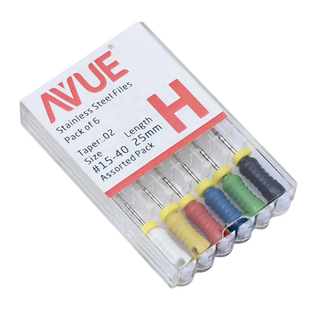 Endodontic Files: H-Files, K-Files, NiTi Rotary Files & More