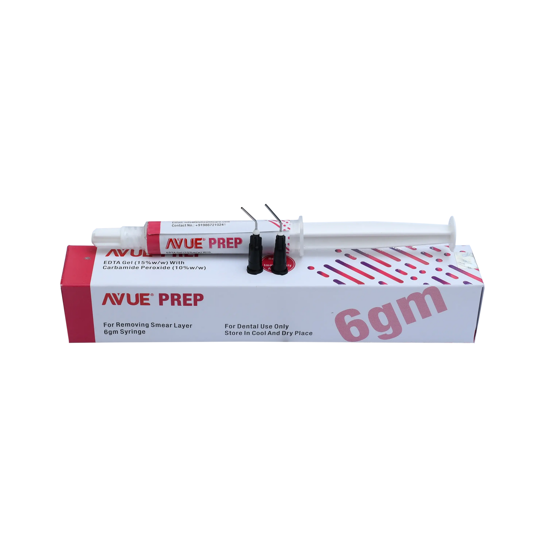 Avue Prep - EDTA Gel (15% w/w) with Carbamide Peroxide (10%w/w)