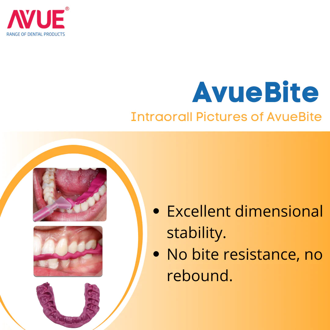 Avue Bite - Addition Silicone Based Bite Registration