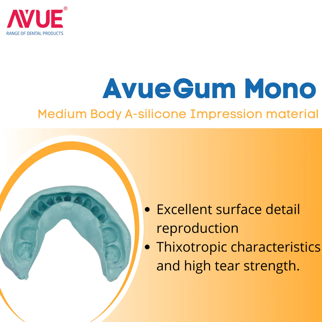 Avue Gum Mono - Medium Body A-Silicone Impression Material