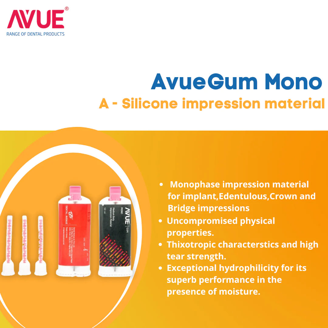 AVUE AvueGum Mono - Medium Body A-Silicone Impression Material