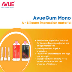 AVUE AvueGum Mono - Medium Body A-Silicone Impression Material