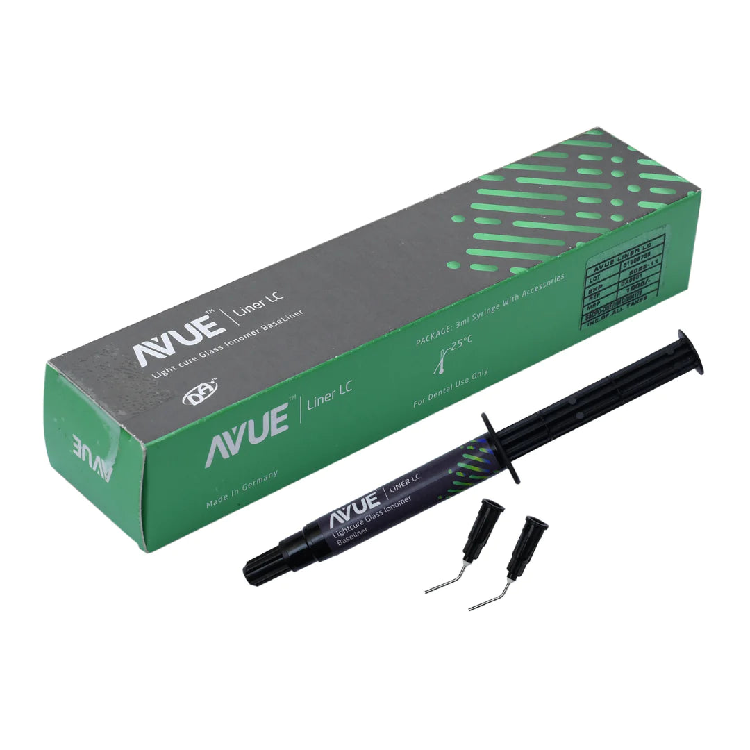 Avue Liner LC - Light Cure Glass Ionomer Base/Liner