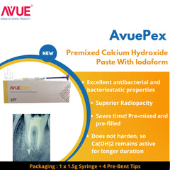 AVUE AvuePex - Premixed Calcium Hydroxide with Iodoform