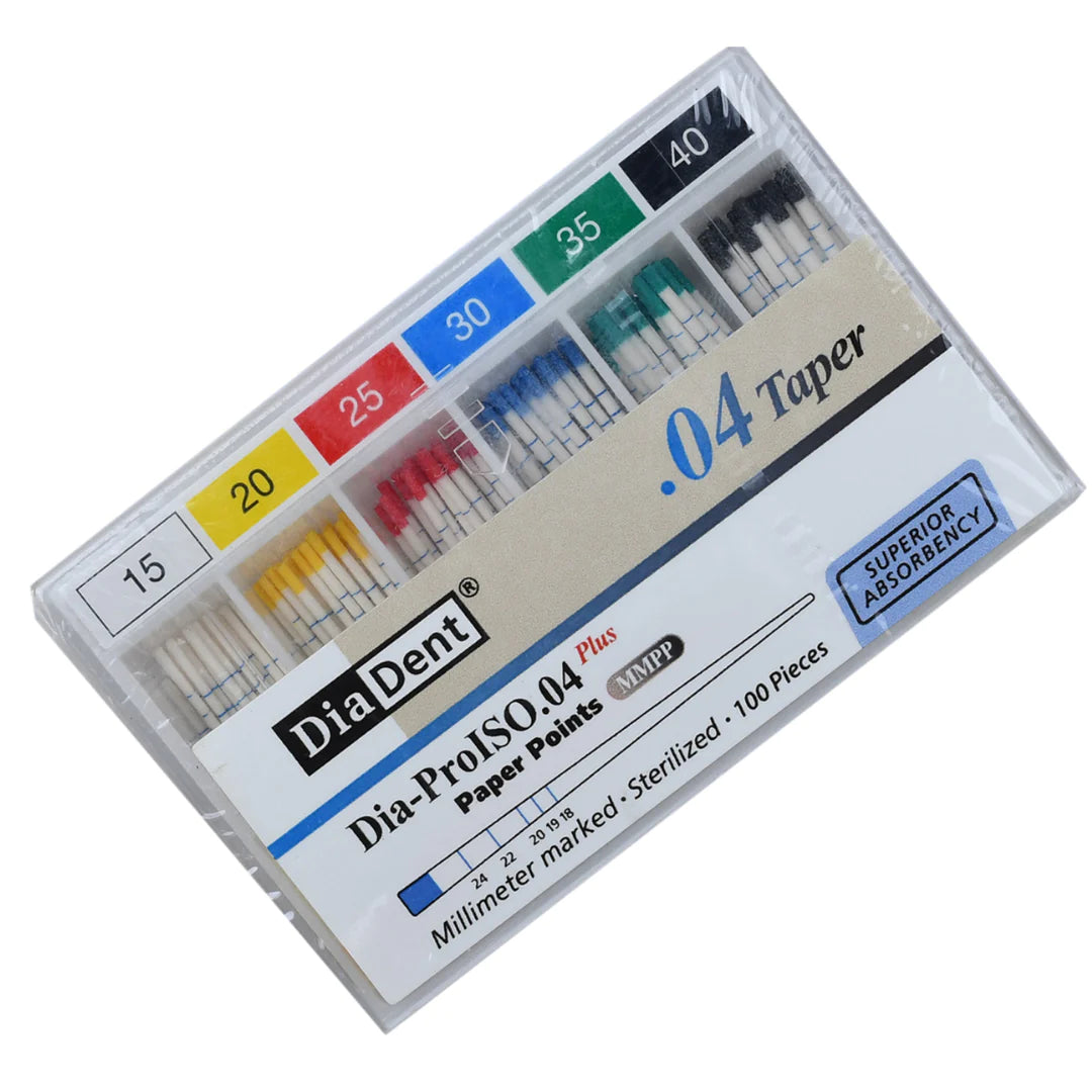 DiaDent PaperPoints 4% Taper- An absorbent paper points