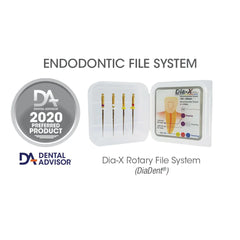 DiaDent Dia-X Files - Heat Treated Ni-Ti Rotary File System