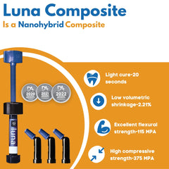 SDI Luna Refill Packs - Nano Hybrid Universal Composite (4gm)