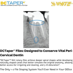 SS White DCTaper™H  - Refill Packs - Dentin Conservation Rotary Files System