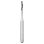 SS White Carbide Bur - Straight - Flat End - Crosscut