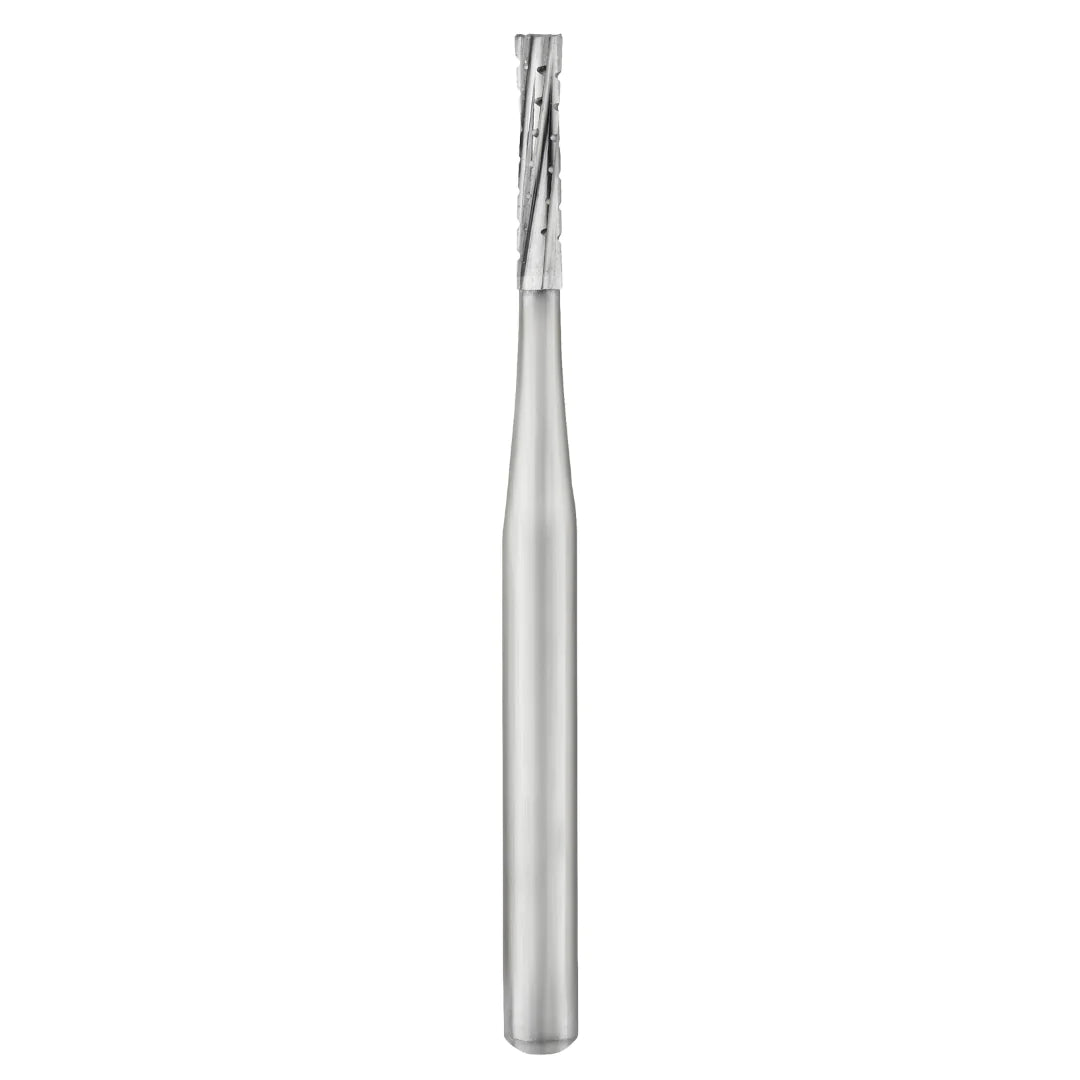 SS White Carbide Bur - Straight - Flat End - Crosscut