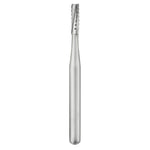 SS White Carbide Bur - Straight - Flat End - Crosscut