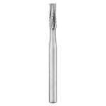 SS White Carbide Bur - Straight - Flat End - Crosscut