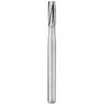 SS White Carbide Bur - Straight - Flat End - Crosscut
