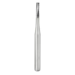 SS White Carbide Bur - Straight - Flat End - Crosscut