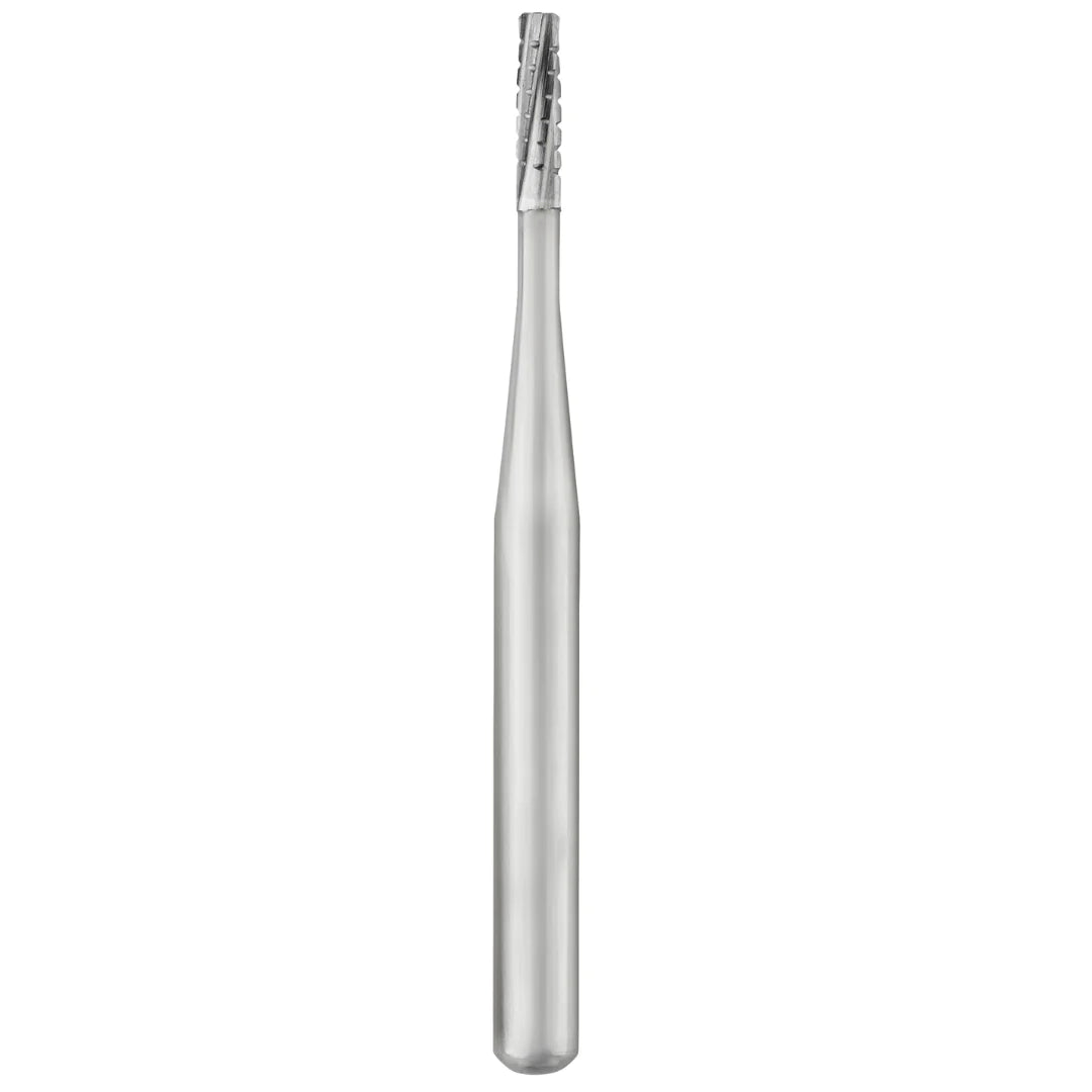 SS White Carbide Bur - Straight - Flat End - Crosscut