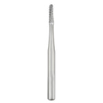 SS White Carbide Burs - Straight - Round End - Cross Cut Fissure