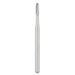 SS White Carbide Burs - Straight - Round End - Cross Cut Fissure