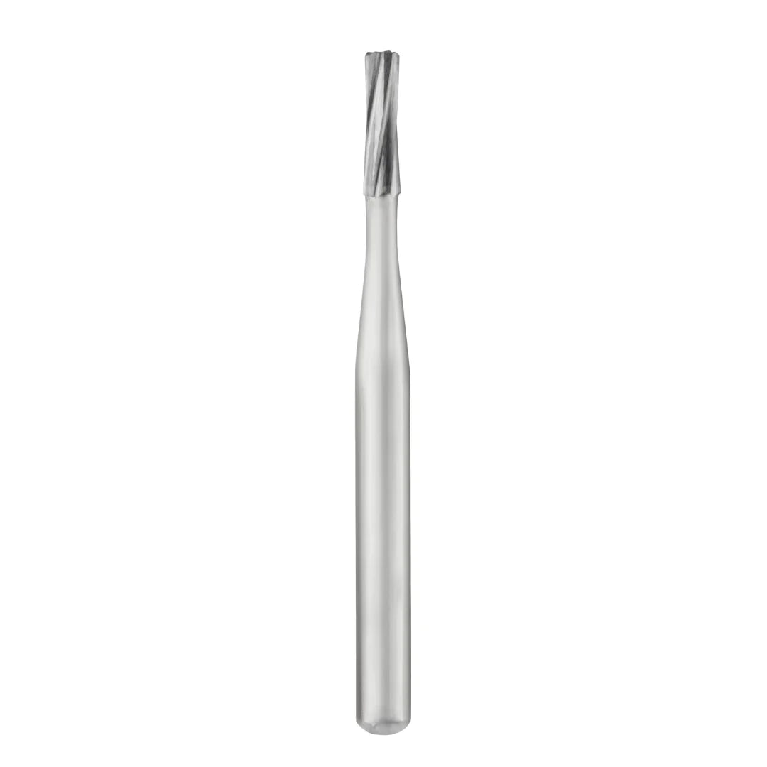SS White Carbide Burs - Straight - Flat End - Plain