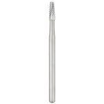 SS White Carbide Burs - Tapered - Flat End - Crosscut