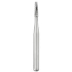SS White Carbide Burs - Tapered - Flat End - Crosscut
