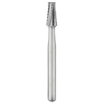 SS White Carbide Burs - Tapered - Flat End - Crosscut
