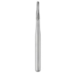 SS White Carbide Burs - Tapered - Round End - Plain