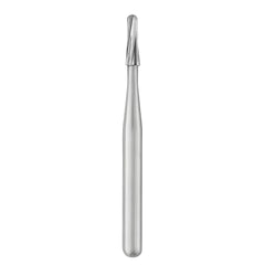 SS White Carbide Burs - Tapered - Round End - Plain