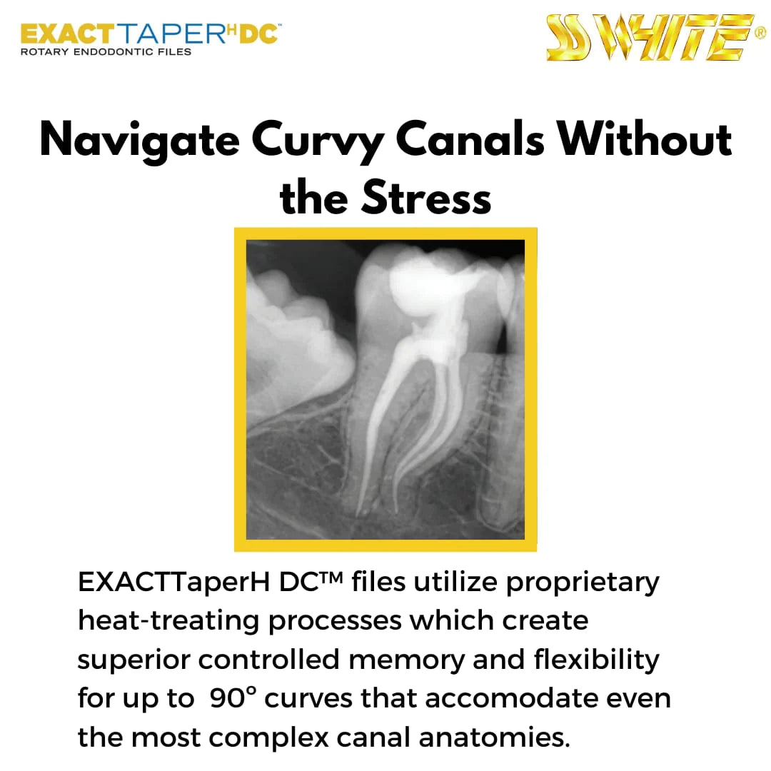 SS White EXACTTaperH DC™ - Next Generation of Minimally Invasive Rotary NiTi Files