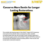 SS White EXACTTaperH DC™ - Next Generation of Minimally Invasive Rotary NiTi Files
